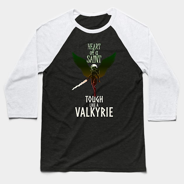 Valkyrie saint #6 Baseball T-Shirt by jc007